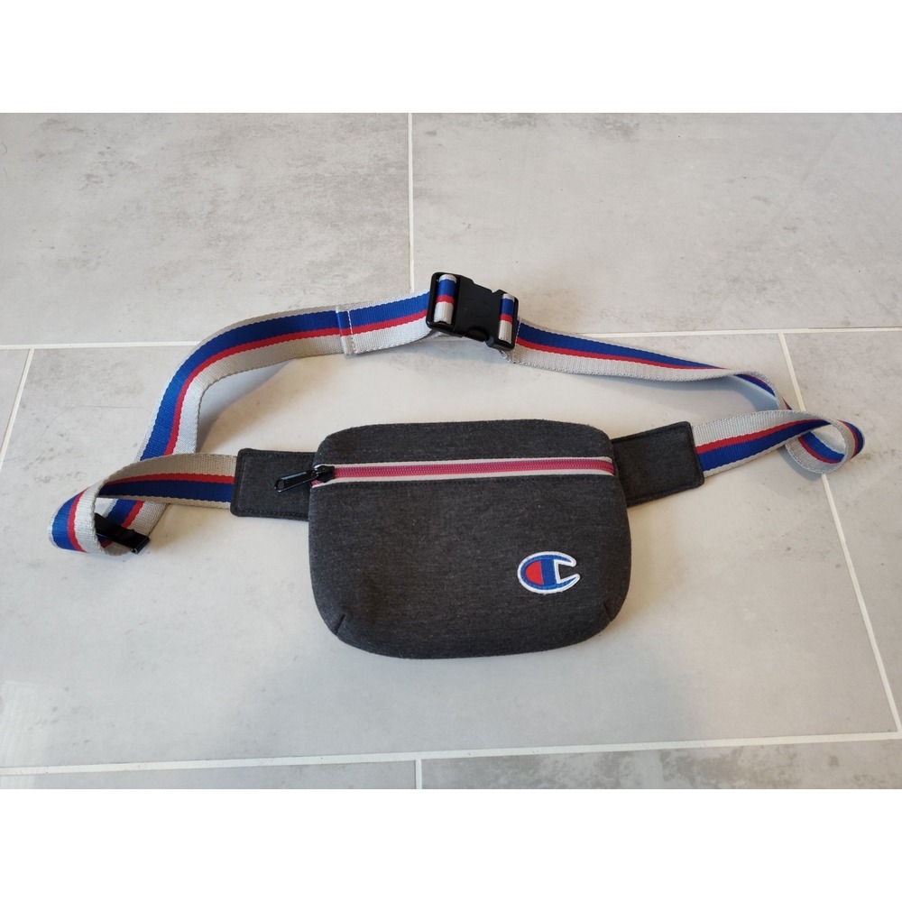 Champion Unisex adult Attribute Waist Bag Fanny Pack Dark Gray